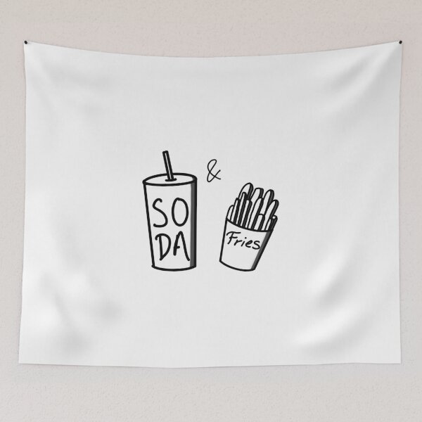 Item preview, Soda & French Fries designed and sold by Ricardo Mangas.