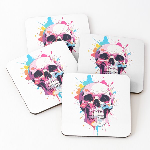 Item preview, Colorful Skull designed and sold by NEKKI Originals.