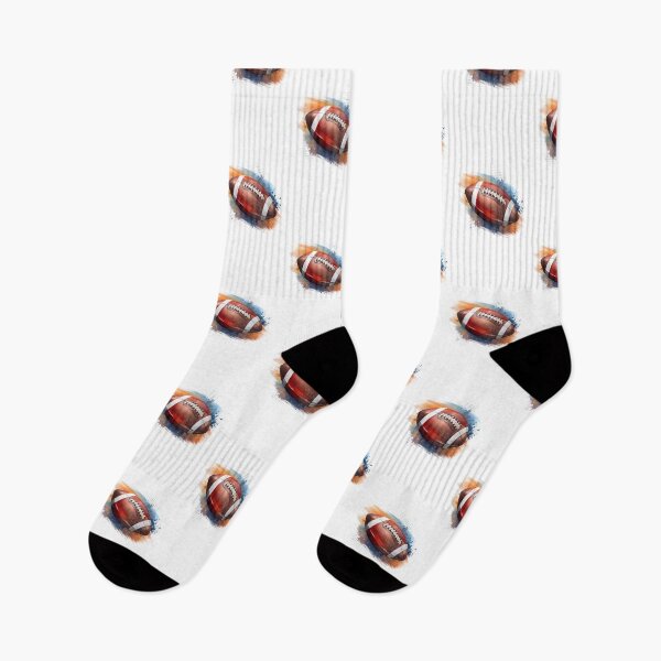 Item preview, American Football with Colorful Paint Splash designed and sold by Kids Art 4U.
