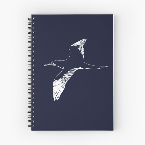 Item preview, Red-footed Booby Flying White Design  designed and sold by designsasstultd.