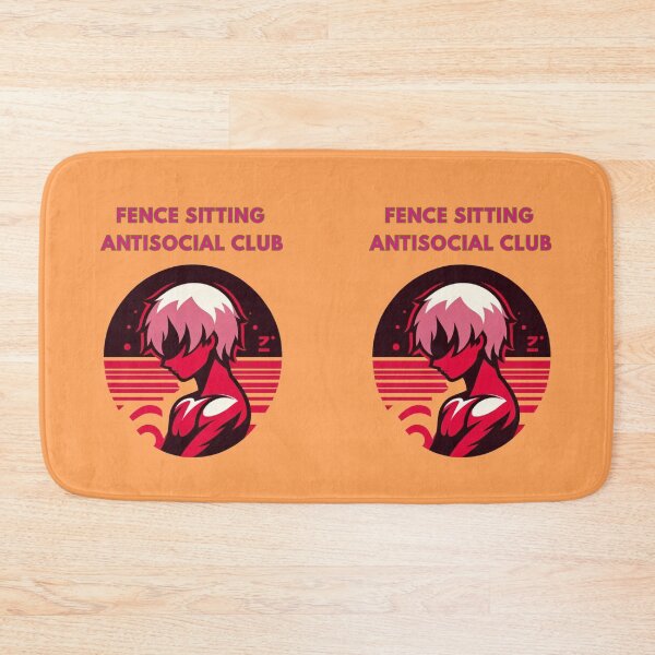 Item preview, Fence Sitting Antisocial Club designed and sold by TrendsLook.