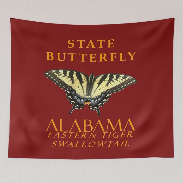 Item preview, Alabama Territory Butterfly The Eastern Tiger Swallowtail designed and sold by taiche.