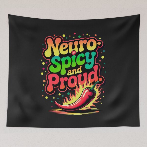 Item preview, Neurospicy And Proud: A Little Sass, A Lot Of Spark designed and sold by elynne9.