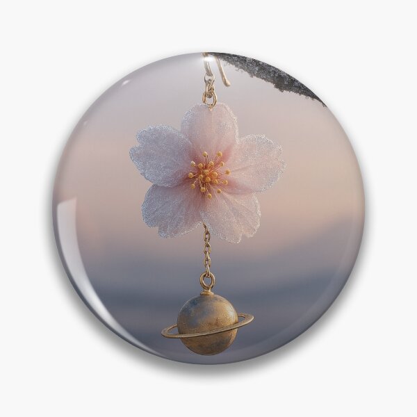 Item preview, Frosty Cosmos: The Earring of Titan’s Bloom designed and sold by DeenaDee.