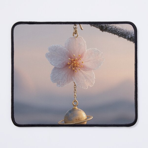 Item preview, Frosty Cosmos: The Earring of Titan’s Bloom designed and sold by DeenaDee.