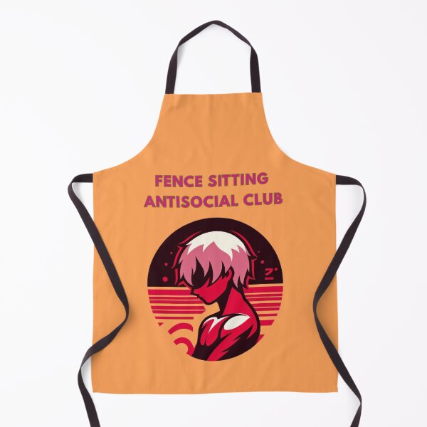 Item preview, Fence Sitting Antisocial Club designed and sold by TrendsLook.