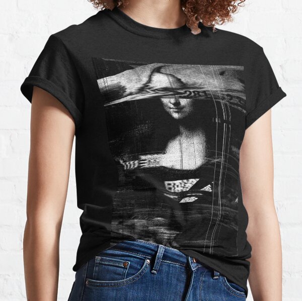 Mona Lisa Glitch Classic T-Shirt