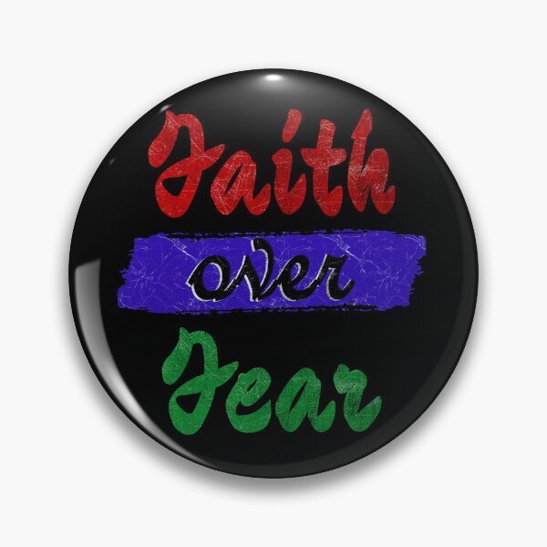 Item preview, Faith Over Fear – Minimal Christian Bible inspired Typography Design - RBG designed and sold by ZechJohnRB.