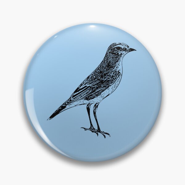 Item preview, Northern Wheatear Black Design  designed and sold by designsasstultd.