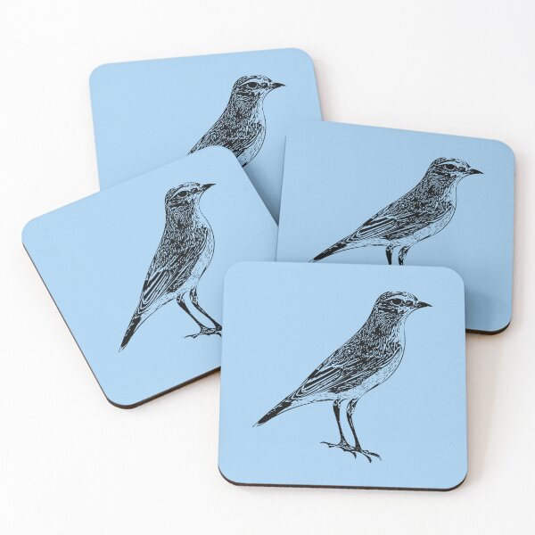 Item preview, Northern Wheatear Black Design  designed and sold by designsasstultd.