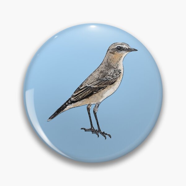 Item preview, Northern Wheatear Black Alternate Design  designed and sold by designsasstultd.
