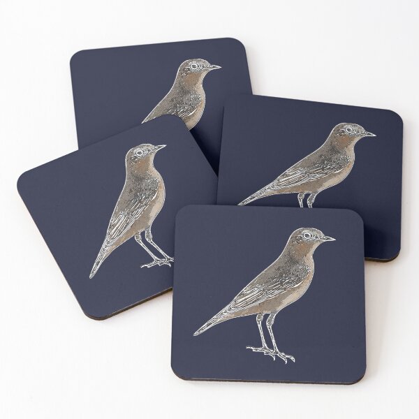 Item preview, Northern Wheatear White Alternate Design  designed and sold by designsasstultd.