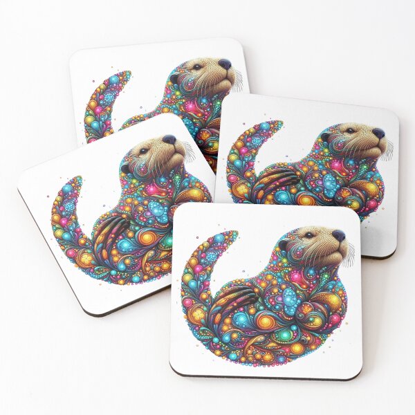 Item preview, Vibrant Sea Otter designed and sold by GloriousArtSKD.