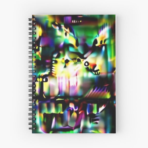 Item preview, Surreal Abstract Creatures in Neon Light designed and sold by Relevant Merch.