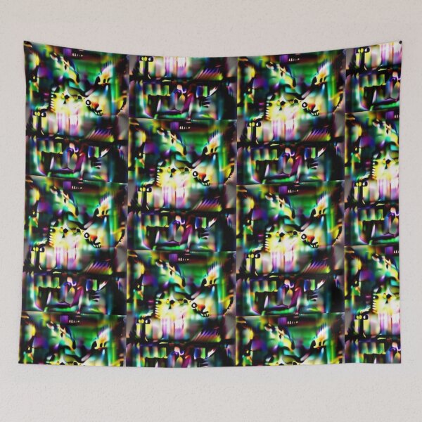 Item preview, Surreal Abstract Creatures in Neon Light designed and sold by Relevant Merch.
