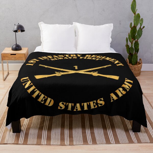 Item preview, Army - 1st Infantry Regiment Branch - Always First - US Army X 300 designed and sold by Military Insignia Products.