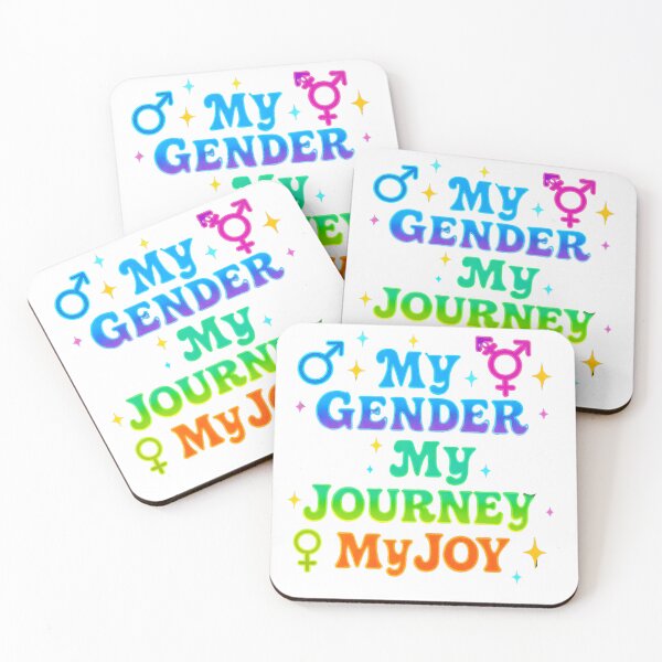 Item preview, My Gender, My Journey, My Joy – LGBTQ+ Rainbow Identity Design designed and sold by Haus Of Sin.