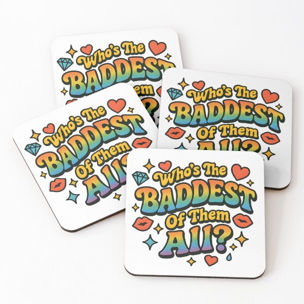 Item preview, Who’s the Baddest of Them All? – Queer Rainbow Diva Design designed and sold by Haus Of Sin.