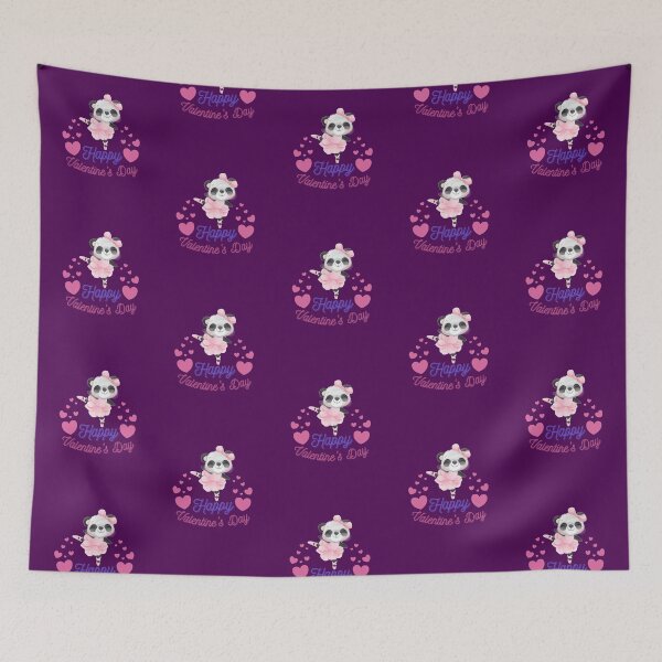 Item preview, Adorable Panda Valentine Love  designed and sold by Zakrytos ★★★★★.