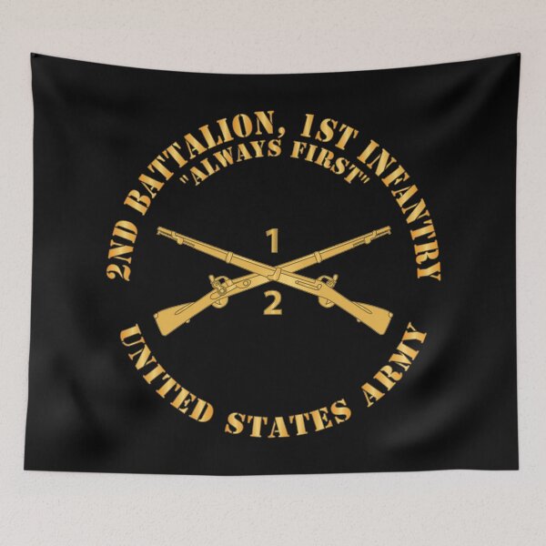 Item preview, Army - 2nd Battalion, 1st Infantry Regiment Branch - Always First - US Army X 300 designed and sold by Military Insignia Products.