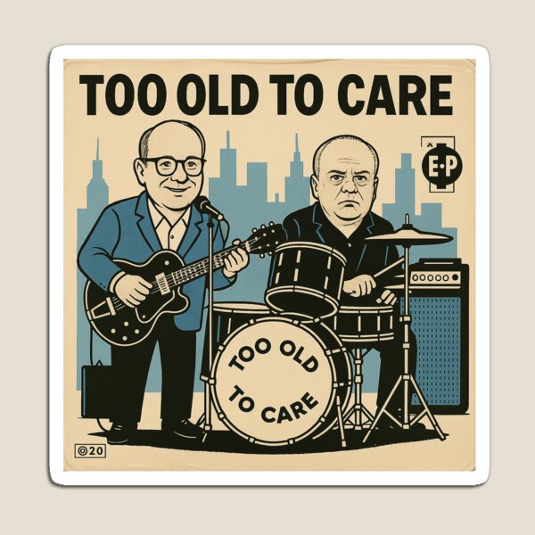 Aperçu de l'œuvre TOO OLD TO CARE créée et vendue par bebopmoi.