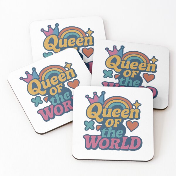 Item preview, Queen of the World – Rainbow Crown Queer Royalty Design designed and sold by Haus Of Sin.