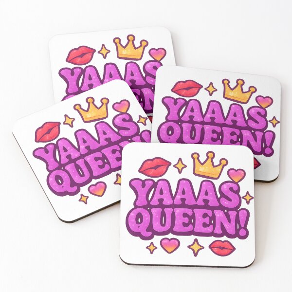 Item preview, YAAAS QUEEN! – Pink Glitter Slay Pride Design designed and sold by Haus Of Sin.