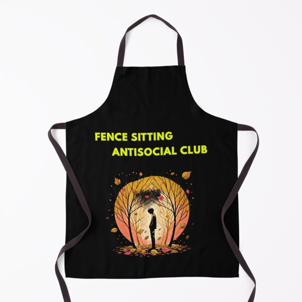 Item preview, Fence Sitting Antisocial Club designed and sold by TrendsLook.