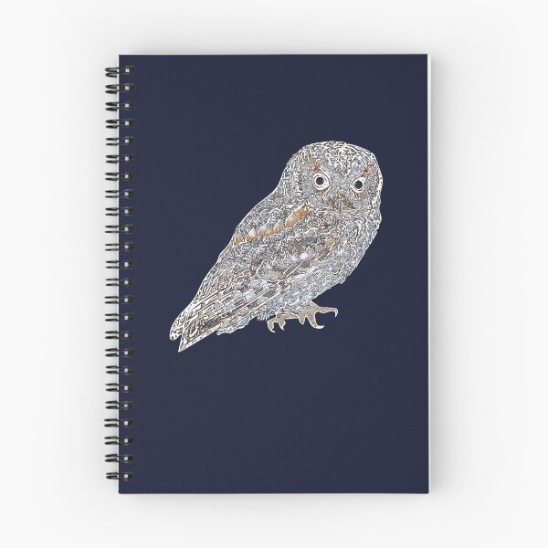 Artikelvorschau, Flammulated Owl White Alternatives Design entworfen und verkauft von designsasstultd.