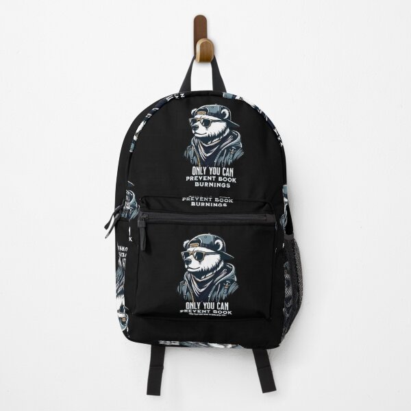 Item preview, Only You Can Prevent Book Burnings Powerful Bear Design designed and sold by ArtDesignTp.