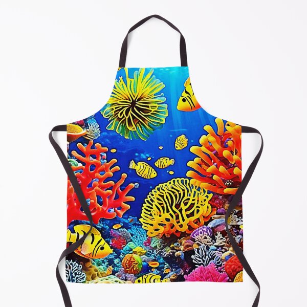 Item preview, Colorful Coral Reef Design designed and sold by Health And Fitness Posts e-Store.