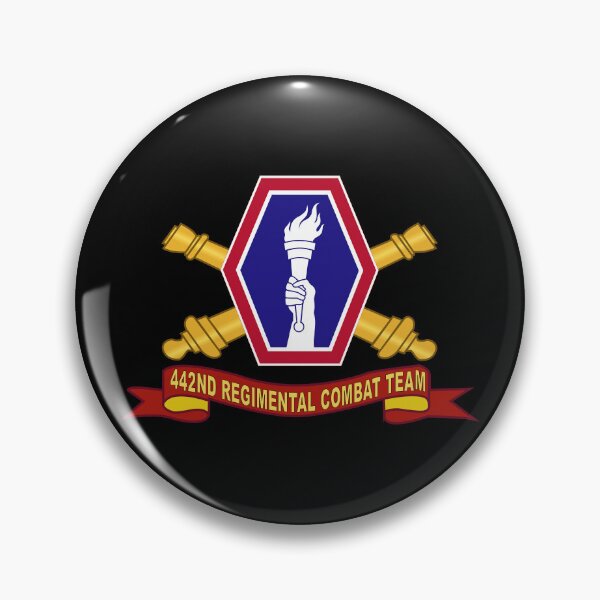 Item preview, Army - 442nd Infantry Regimental Combat Team w Artillery Br - SSI - Ribbon X 300 designed and sold by Military Insignia Products.