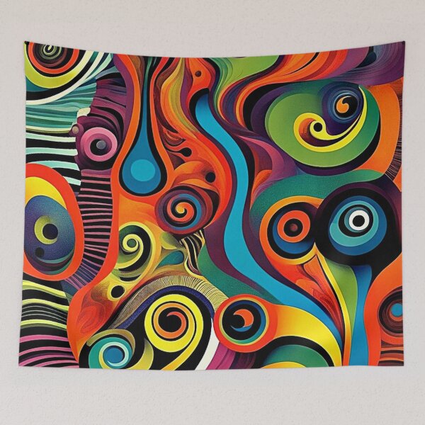 Item preview, Abstracta Psychedelica 11 designed and sold by George Hutton Hunter.