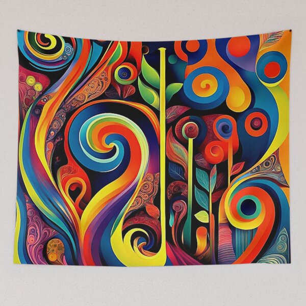 Item preview, Abstracta Psychedelica 12 designed and sold by George Hutton Hunter.