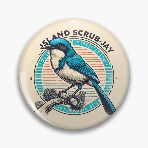 Item preview, Island Scrub-Jay designed and sold by theAVIARY7.