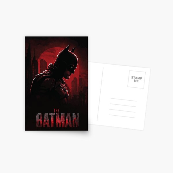 Item preview, The Batman Poster - Dark Knight in the Red Rain designed and sold by -DEEWOLF-.