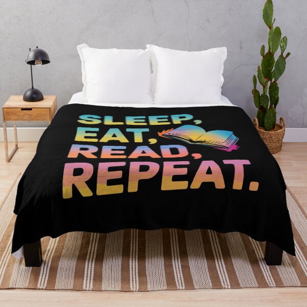 Item preview, Sleep Eat Read Repeat  designed and sold by mergmart.