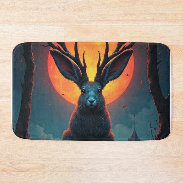 Item preview, Haunted Jackalope designed and sold by HabitableMoons.