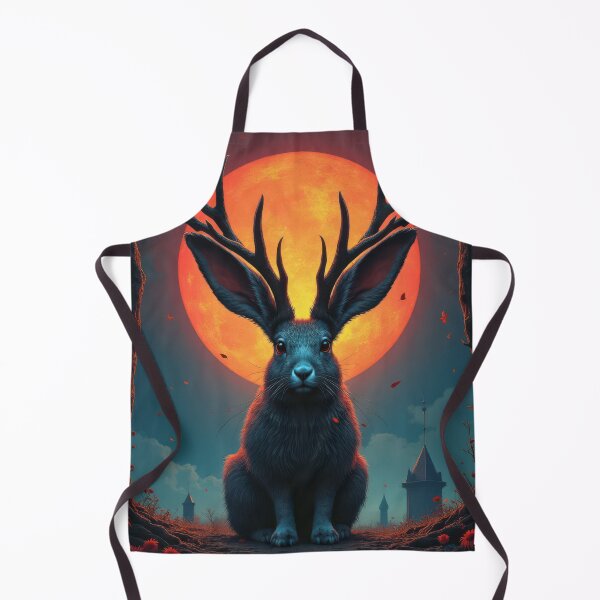 Item preview, Haunted Jackalope designed and sold by HabitableMoons.
