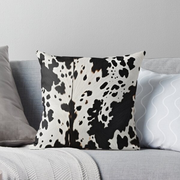 Item preview, Black and white cow leather designed and sold by RishabhArts1.