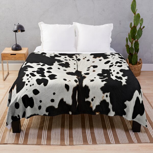 Item preview, Black and white cow leather designed and sold by RishabhArts1.