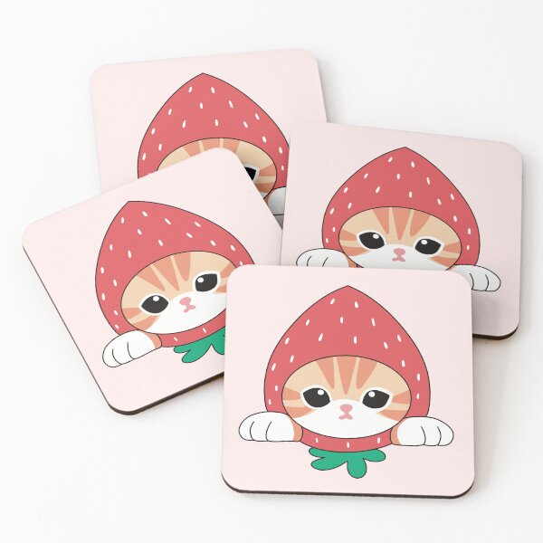 Item preview, Strawberry Mofusand designed and sold by CheylaDesigns.