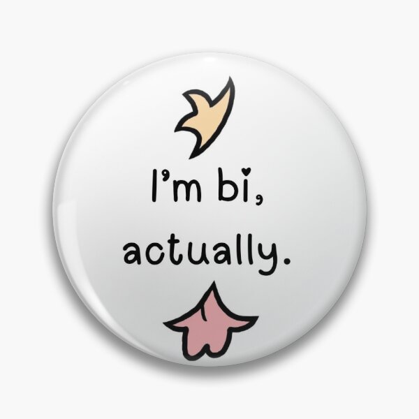 Item preview, I’m bi, actually.  designed and sold by ryry529.