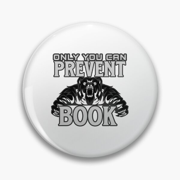 Item preview, Only You Can Prevent Book Burnings Fierce Bear Graphic Design designed and sold by ArtDesignTp.