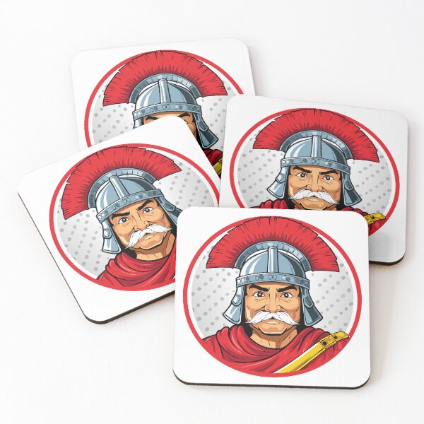 Item preview, Old roman centurion, Portrait of a Roman soldier in a helmet with crest, Roman legionary soldier designed and sold by Danler.
