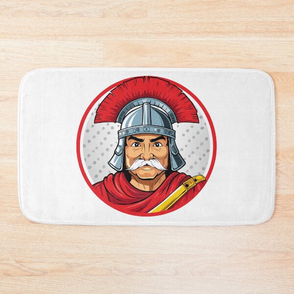 Item preview, Old roman centurion, Portrait of a Roman soldier in a helmet with crest, Roman legionary soldier designed and sold by Danler.