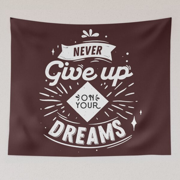 Item preview, Never giveup on your dreams designed and sold by skycharts.