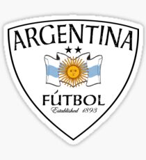 Argentina Fútbol Established 1893 Sticker