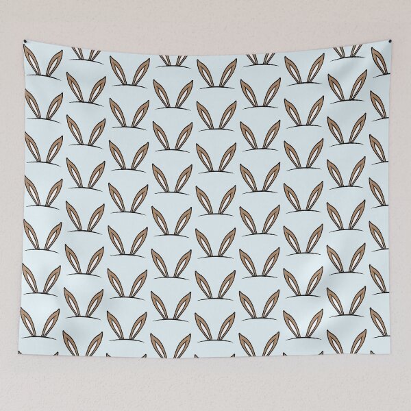 Item preview, Bunny Rabbit Ears Hole Hidden Bag Funny Cute Bag designed and sold by shirt-o-mat.