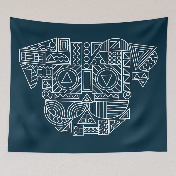 Item preview, Minimalist Dog Line Art – Abstract Pet Drawing for Dog Lovers designed and sold by Katherine Ann.
